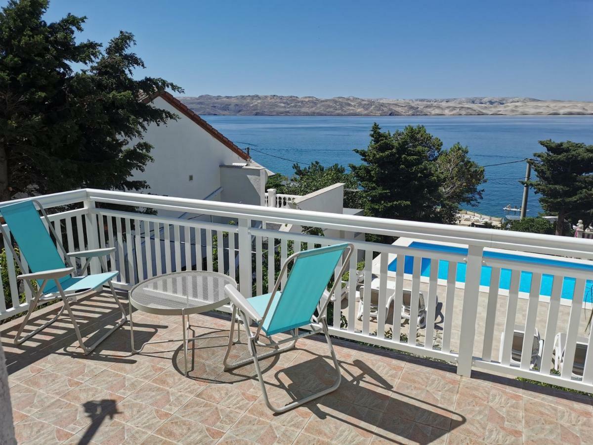 Beachfront Apartments Anita With Pool Karlobag Εξωτερικό φωτογραφία
